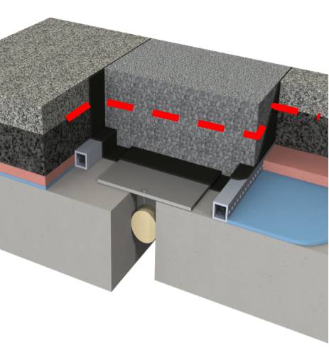 Retopping an Asphaltic plug bridge joint APJ by Rhino Asphalt