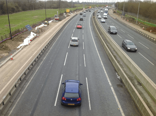Road crack and joints repaired with Jointmaster BBA HAPAS approved system from Rhino Asphalt Solutions