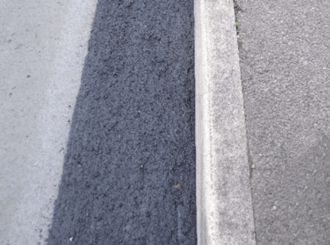 kerb edge sealing