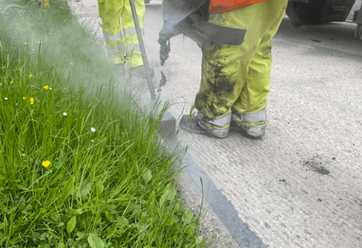 kerb sealing