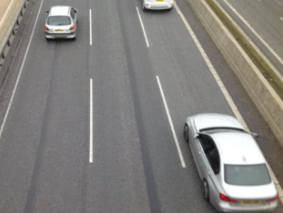 Road crack and joints repaired with Jointmaster BBA HAPAS approved system from Rhino Asphalt Solutions