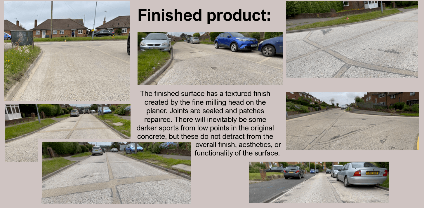 Repairing and concrete roads with concrete rehabilitation by Rhino Asphalt Solutions