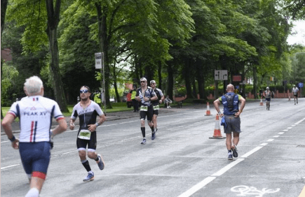 Rhino Asphalt road repair products used to prepare roads for sporting events like ironman, triathlon and cycle races