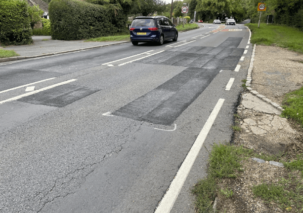 Image BBA HAPAS approved Masterscreed hot screed road repair system from Rhino Asphalt Solutions with BBA HAPAS approval 