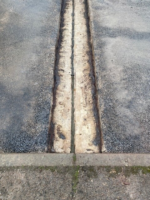 Excavated joint Excavated Asphaltic plug bridge joint APJ by Rhino Asphalt