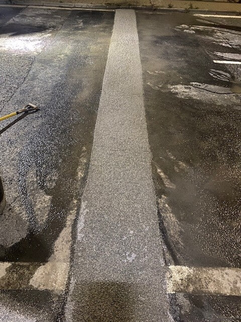 Finished bridge joint Asphaltic plug bridge joint APJ by Rhino Asphalt