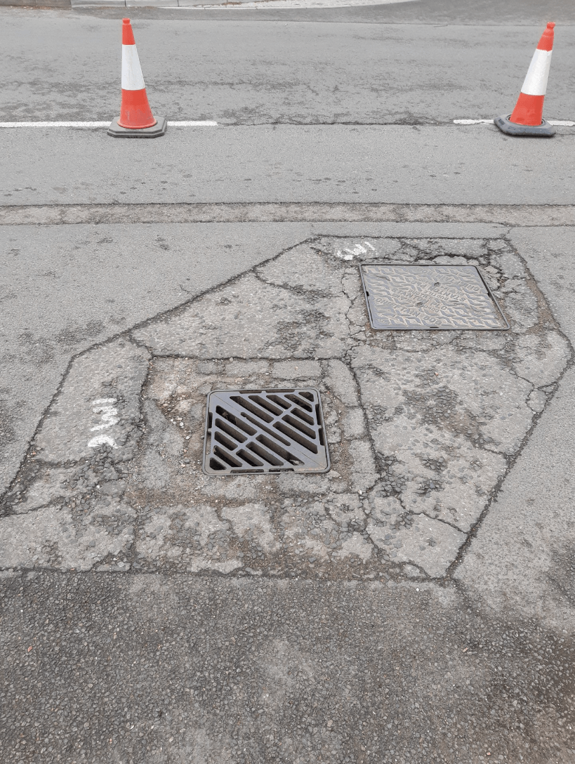 multiple failures around highway ironwork
