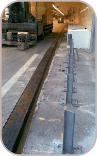Repair work to the running surface in tunnels 