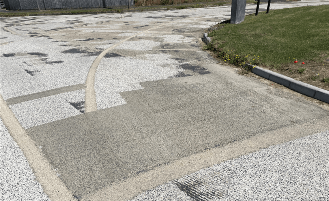 Repairing and concrete roads with concrete rehabilitation by Rhino Asphalt Solutions